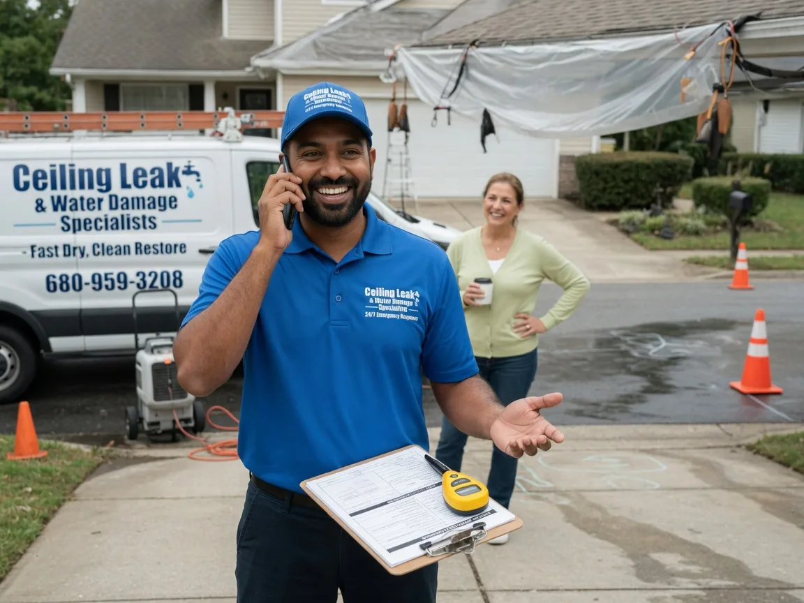 Ceiling Leak Cleanup Jarrettsville, MD FAQs